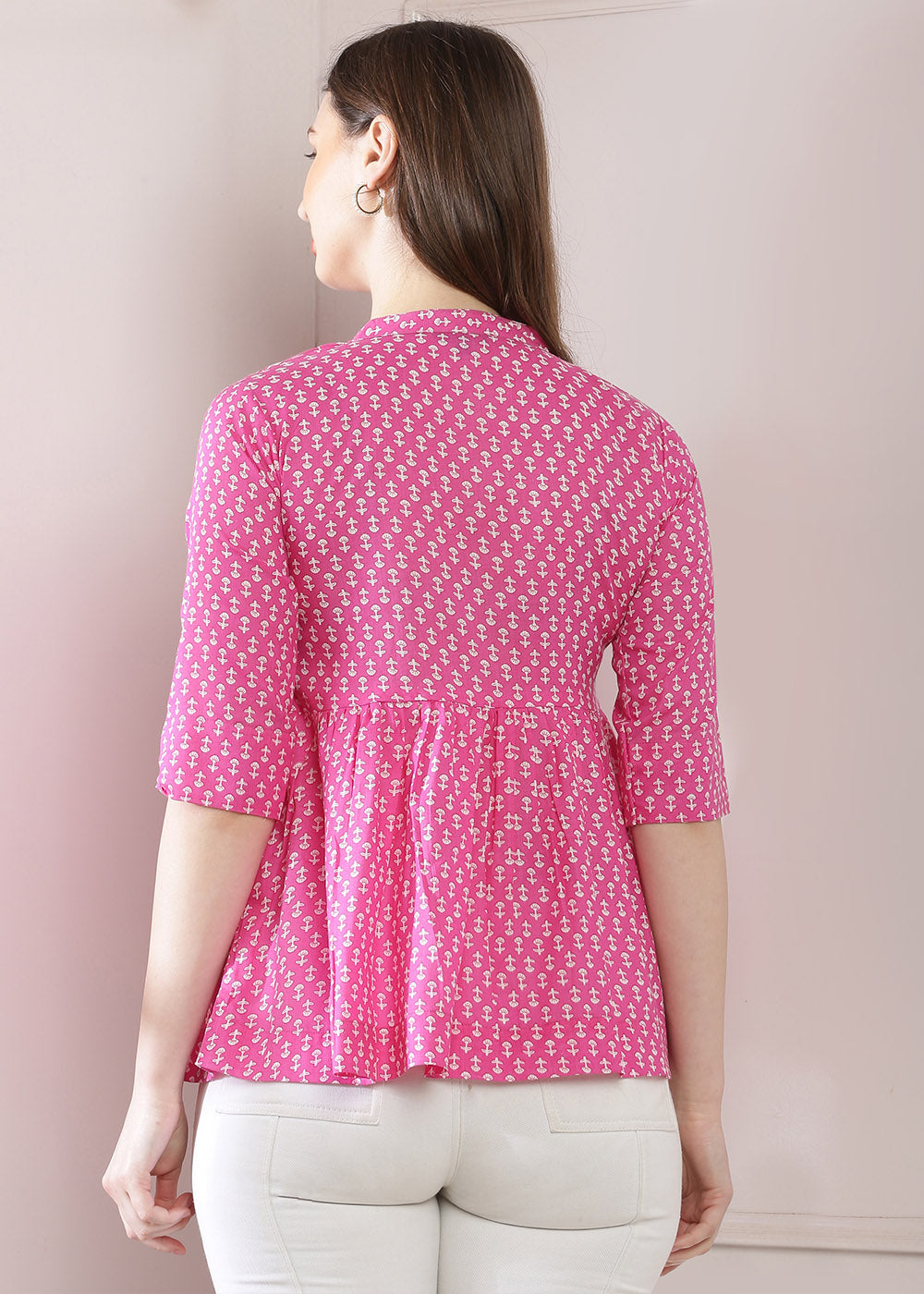 Peplum Top - Pink Edition