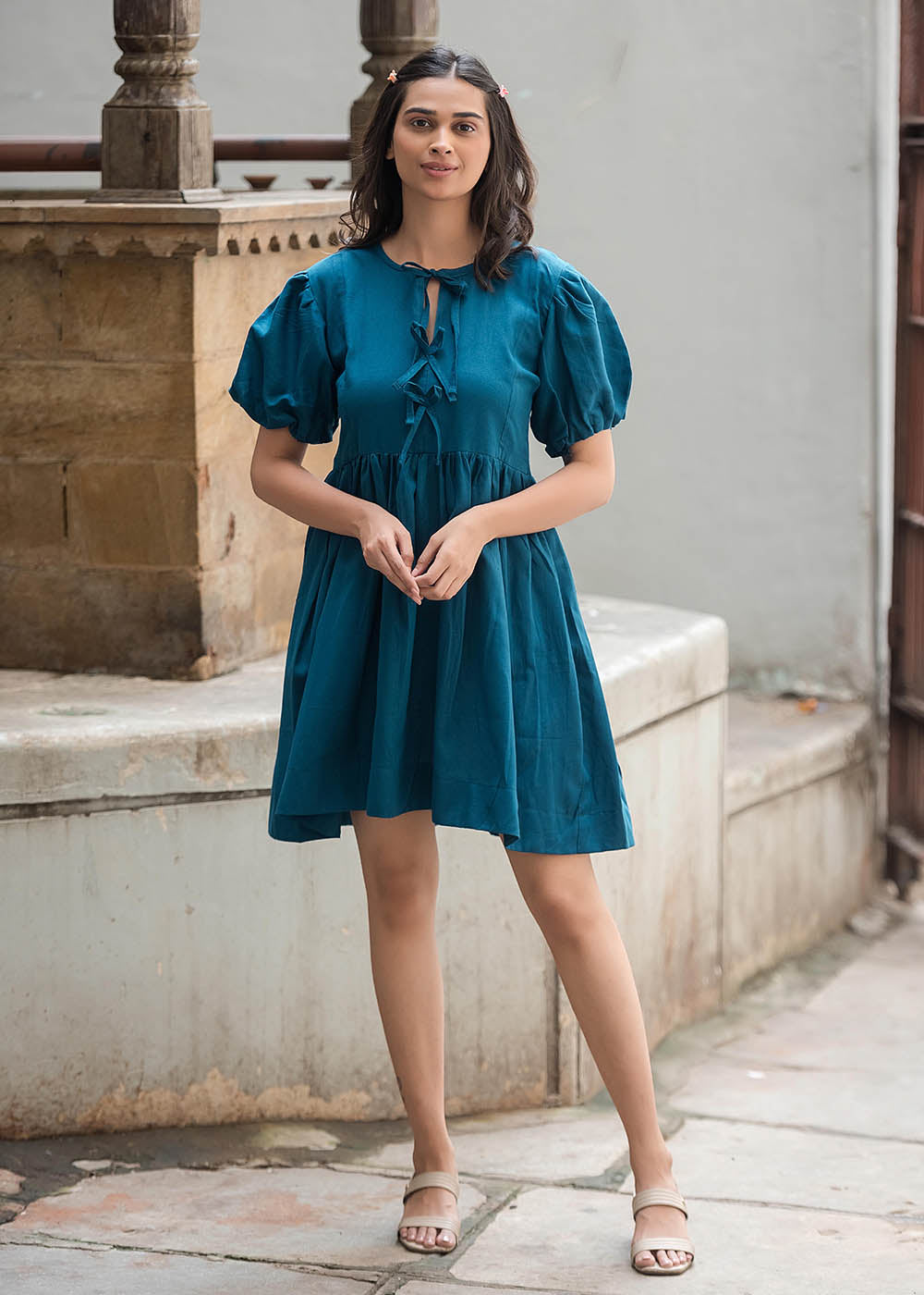 Bow Mini Dress