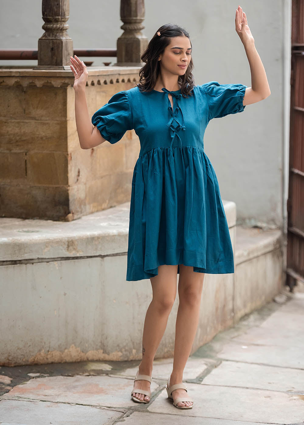 Bow Mini Dress
