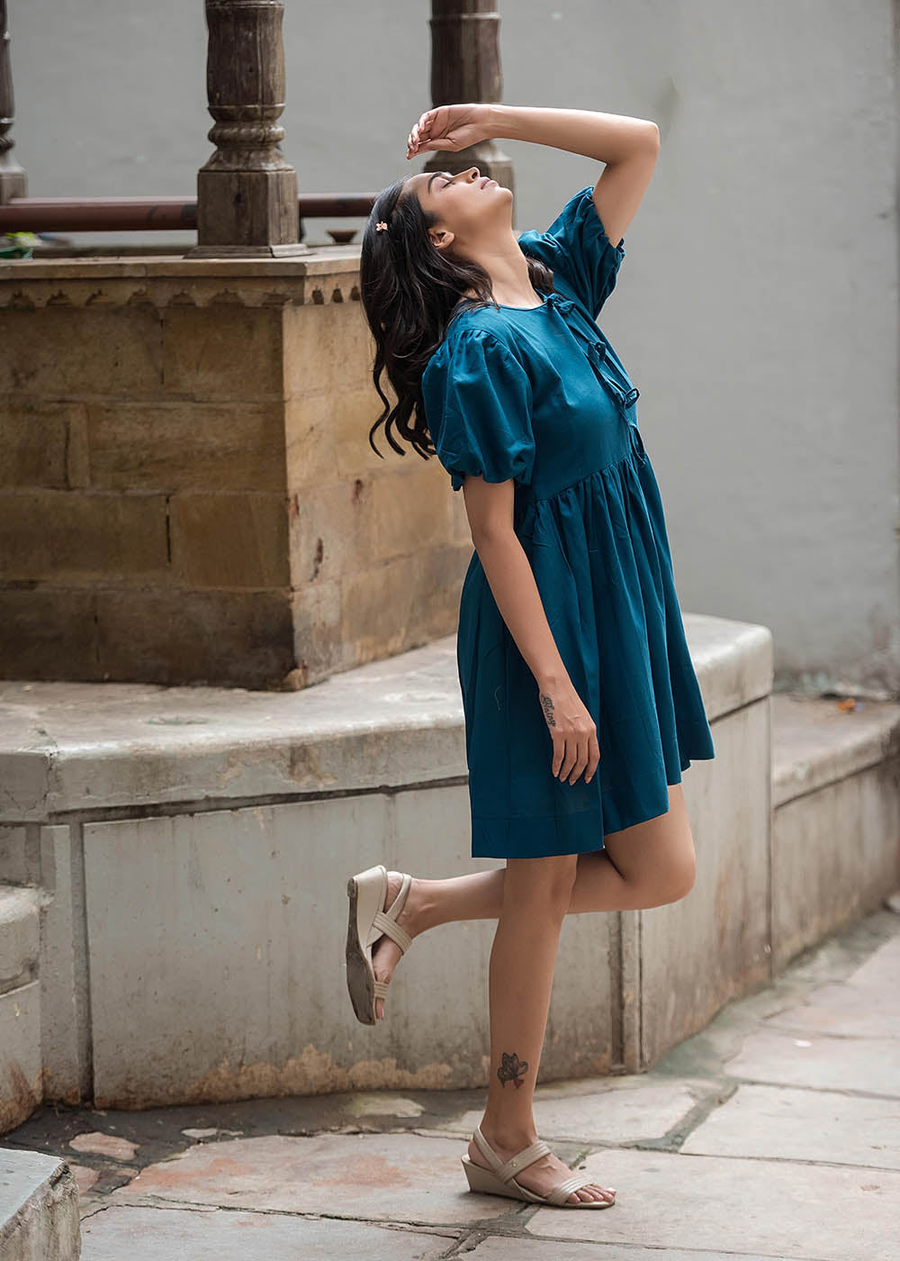 Bow Mini Dress