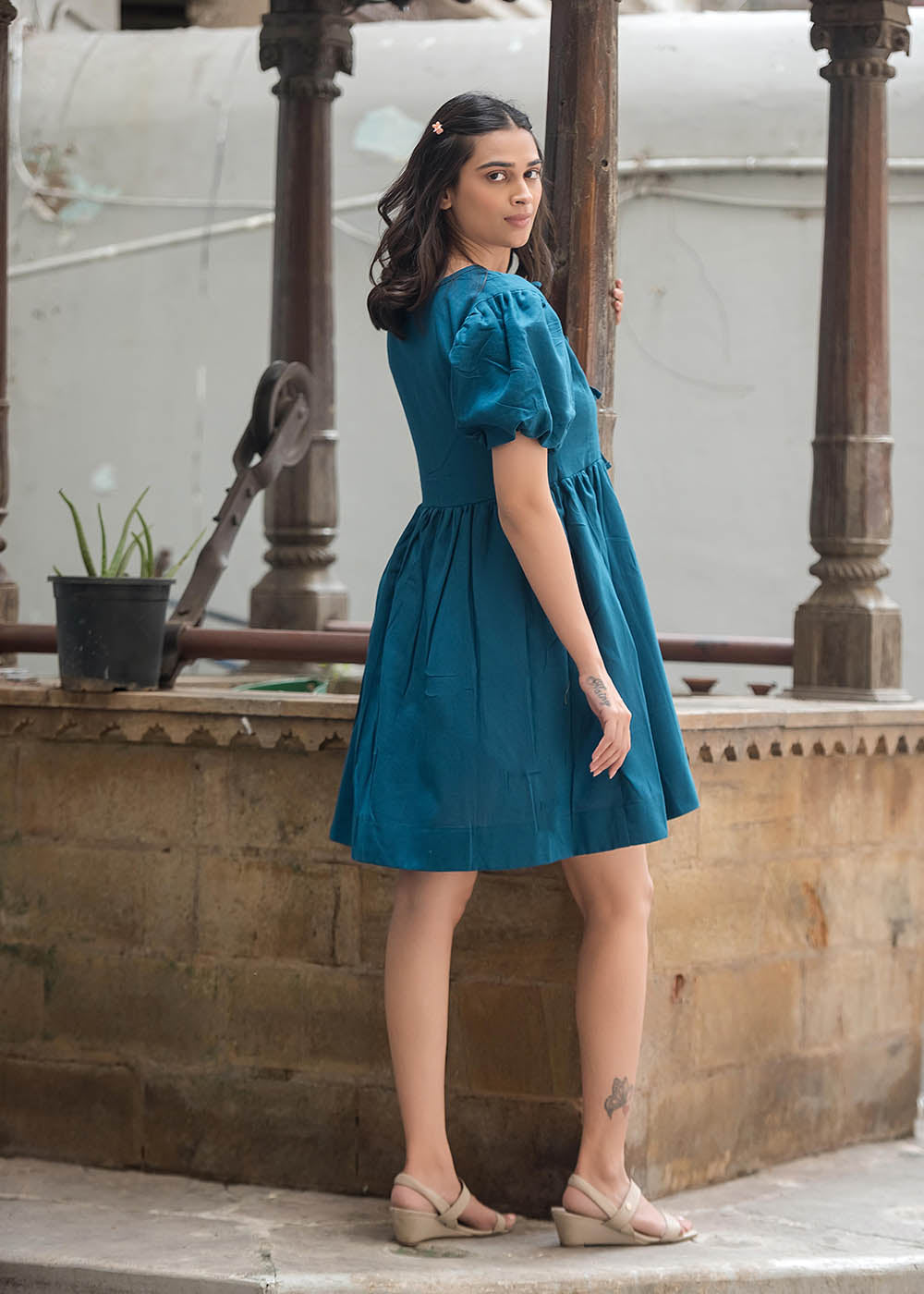 Bow Mini Dress