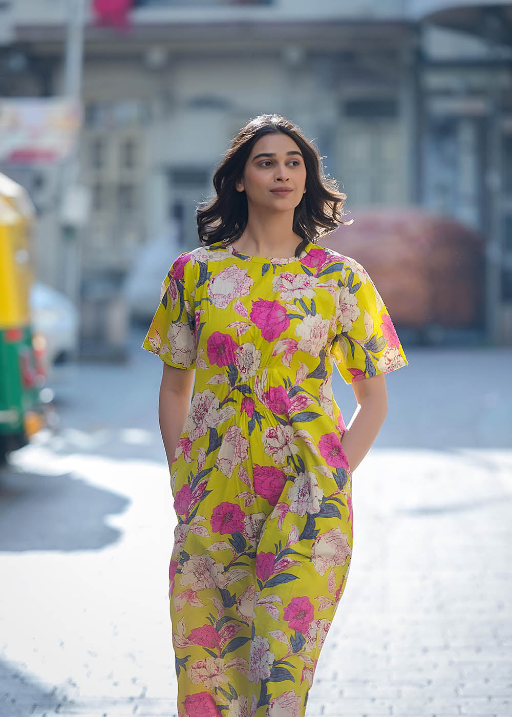 A-Line Fit & Flare Dress With Pocket