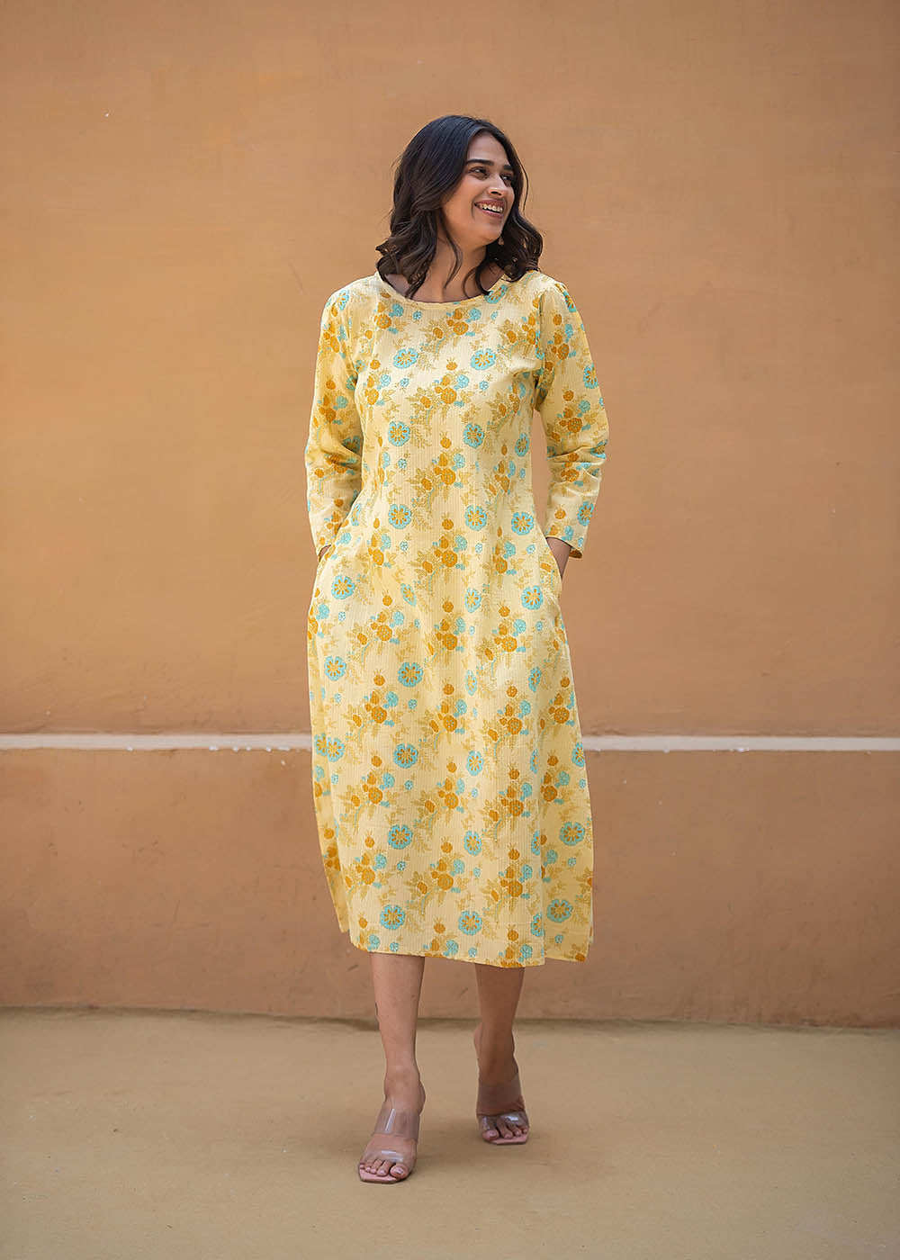 A-line Dress with Pocket