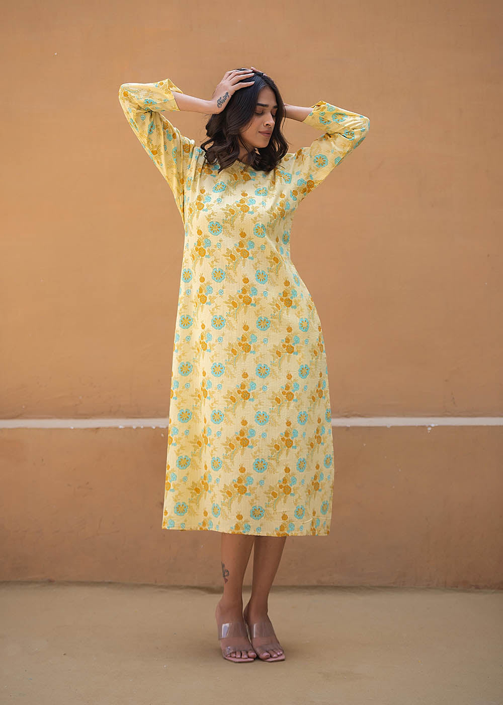 A-line Dress with Pocket