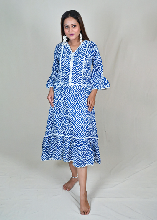Play With ZigZag Stripe Dress