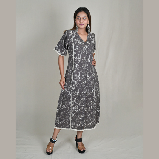 Princess Cut A-Line Dress
