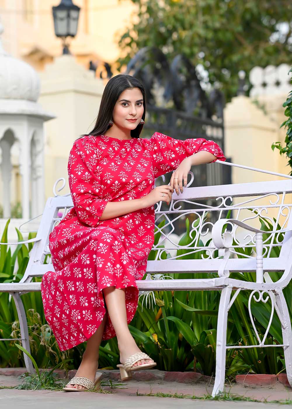 A-line Dress with Pocket