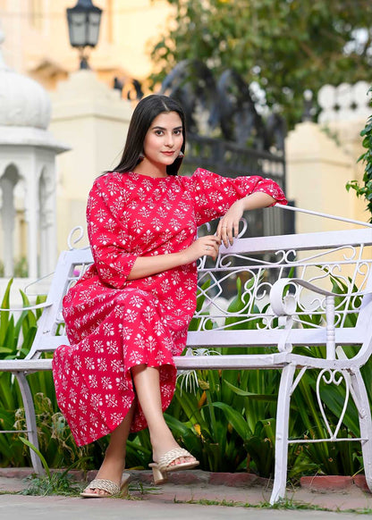 A-line Dress with Pocket