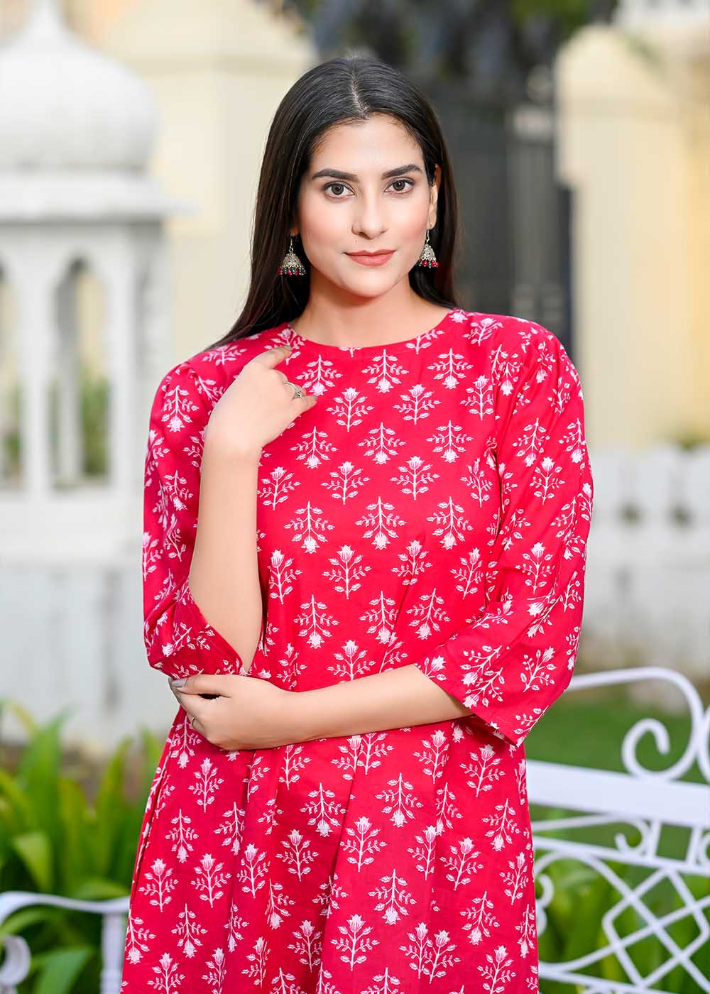 A-line Dress with Pocket