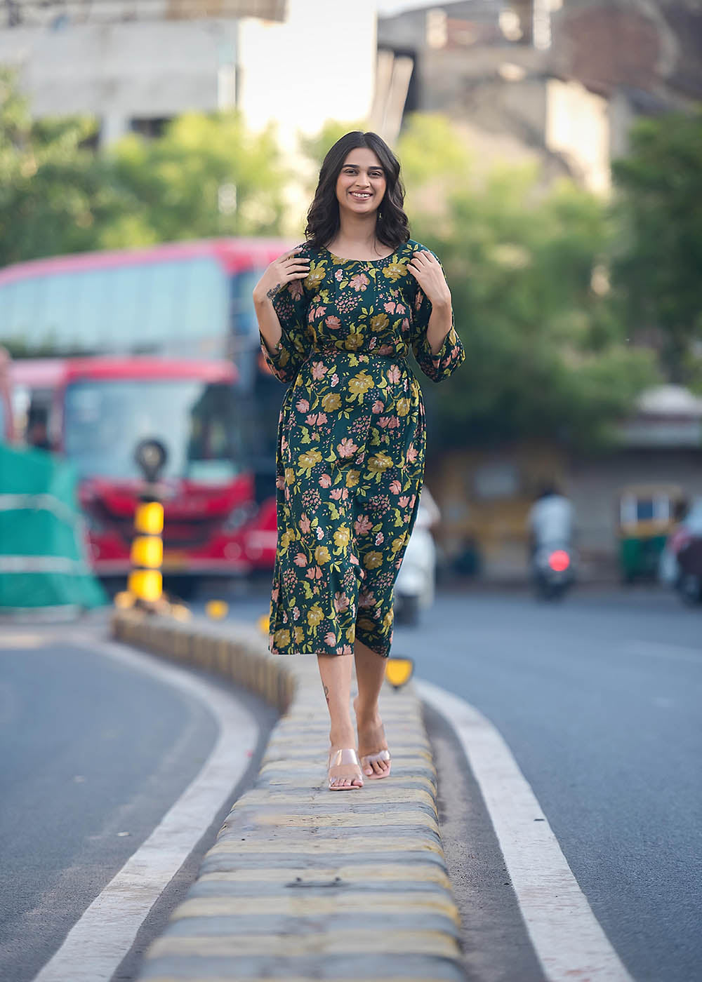 Back-cut Out Detailing With Tie Belts