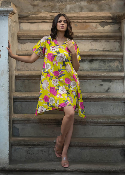 Short Yellow Dress