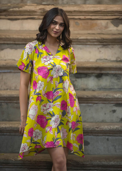 Short Yellow Dress