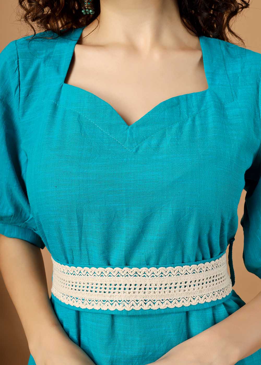 Sheath Dress With Belt