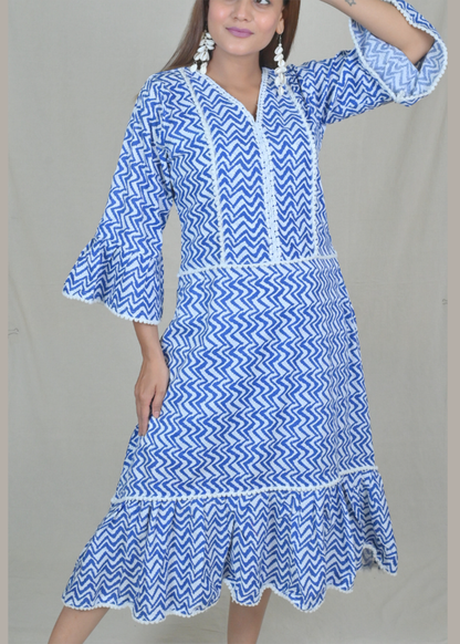 Play With ZigZag Stripe Dress